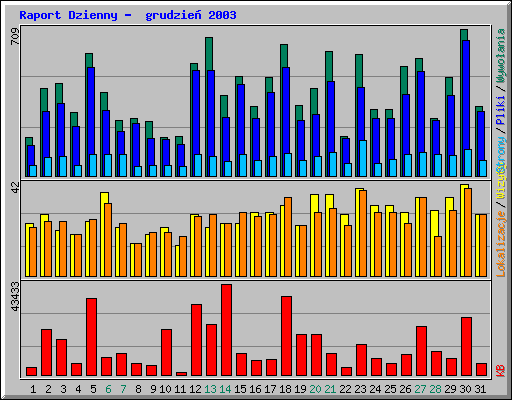 Raport Dzienny -  grudzie 2003